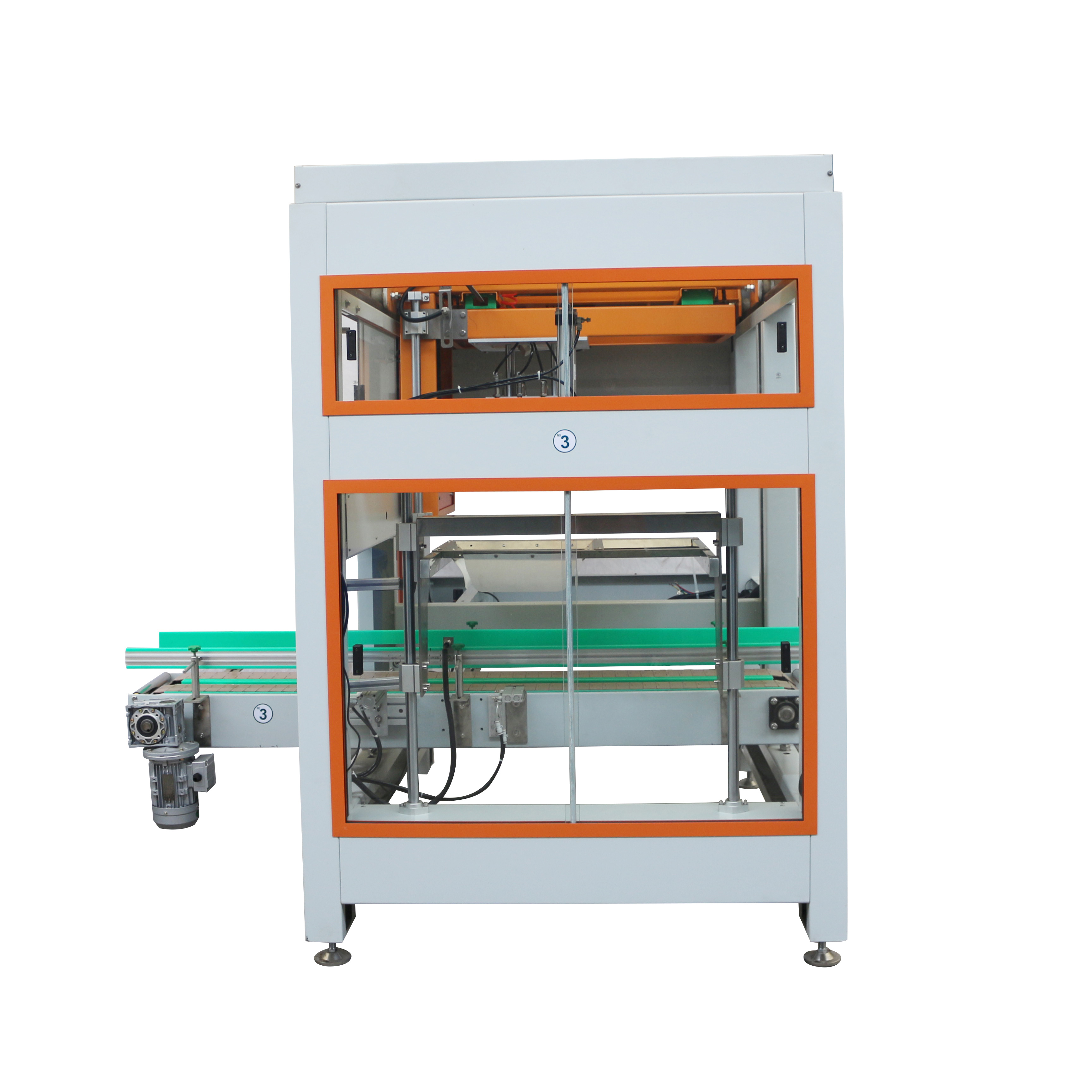 automatic box wrapping packaging machine grab type packer carton