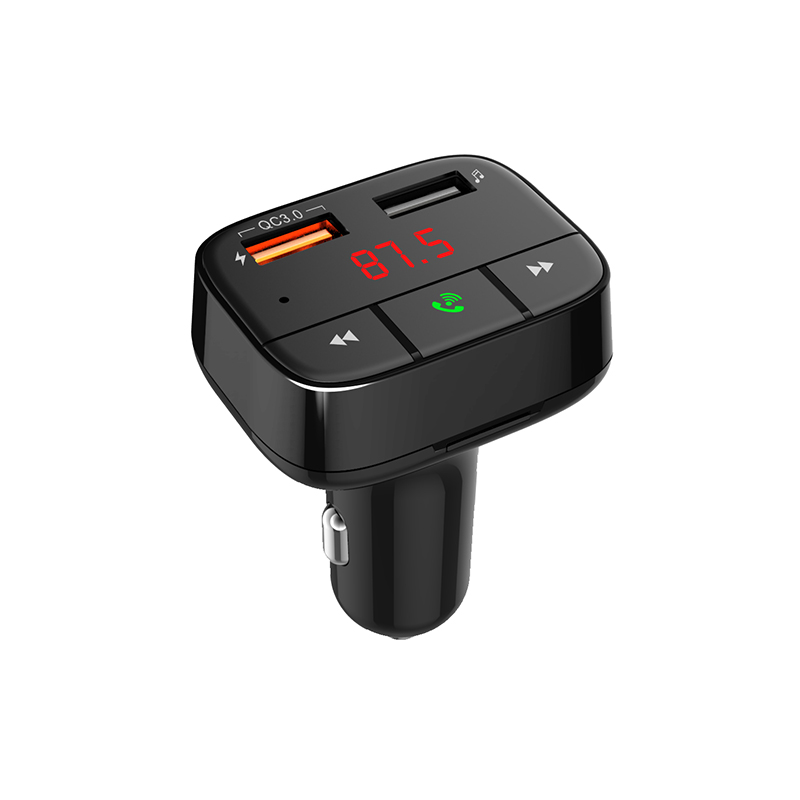 Фабрика во время езды в автомобиле Bluetooth Hands free Комплект V5.0 QC 3,0 Быстрая зарядка беспроводной fm-передатчик AD-912Q