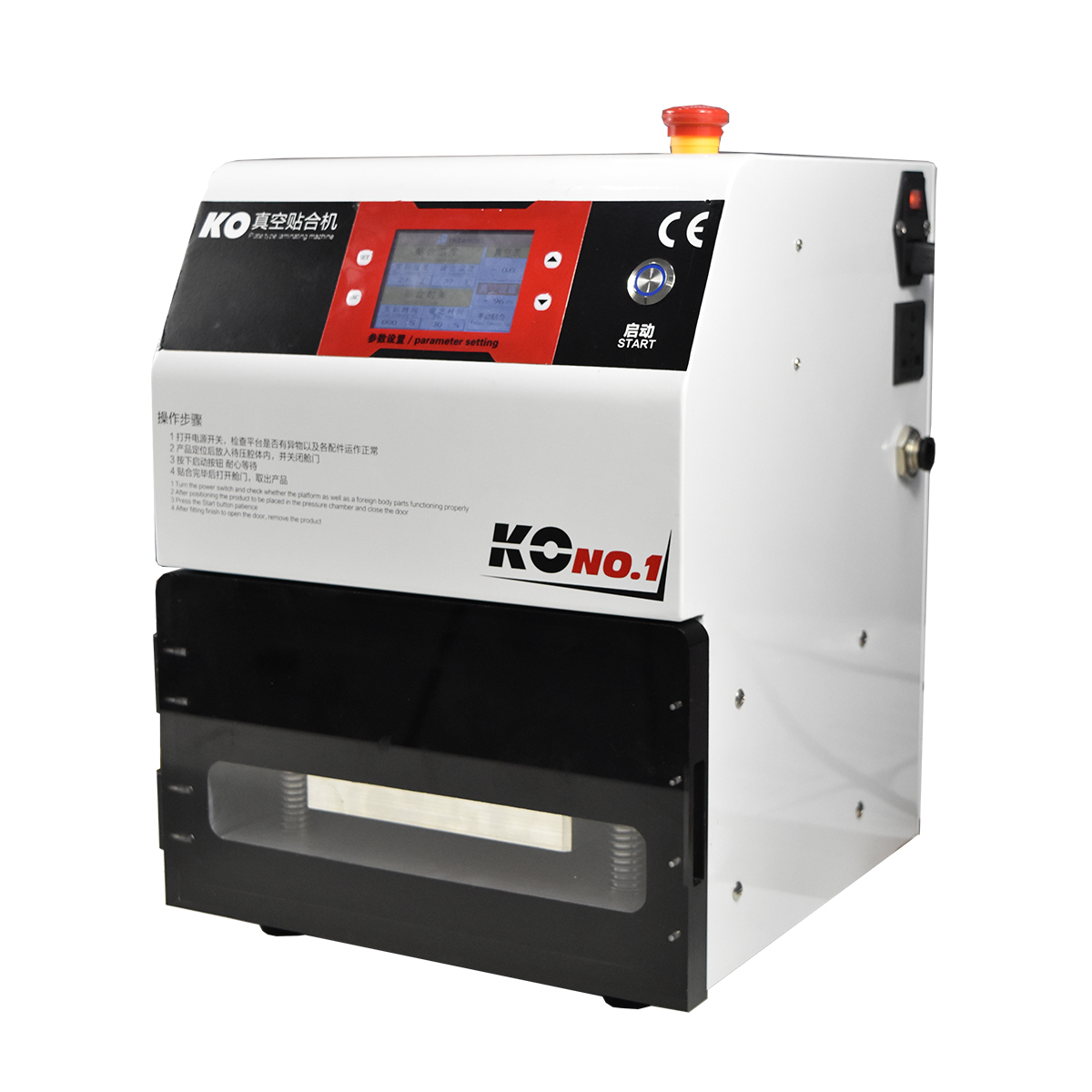 M-Triangel KO NO.1 Vacuum Laminating Machine For Phone Screen Repair LCD OCA Glass Lamination Machine
