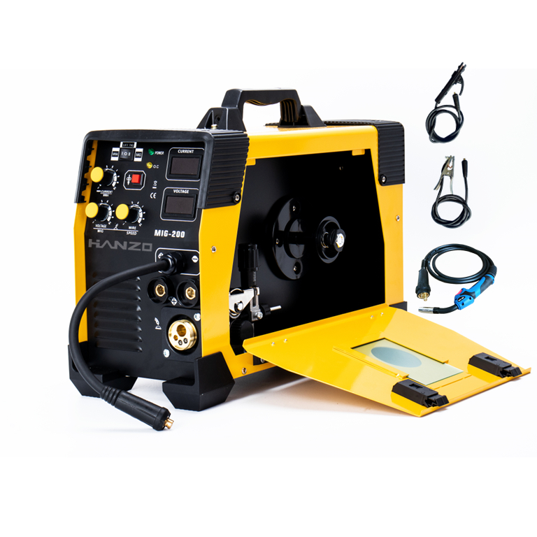 5 in 1 Gas MAG TIG FLUX MMA inverter welder 200amp combo mig welding machine