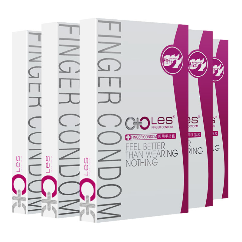 Finger Condom LES for female sexy Protective finger cover Supplier accepts custom Finger Condom