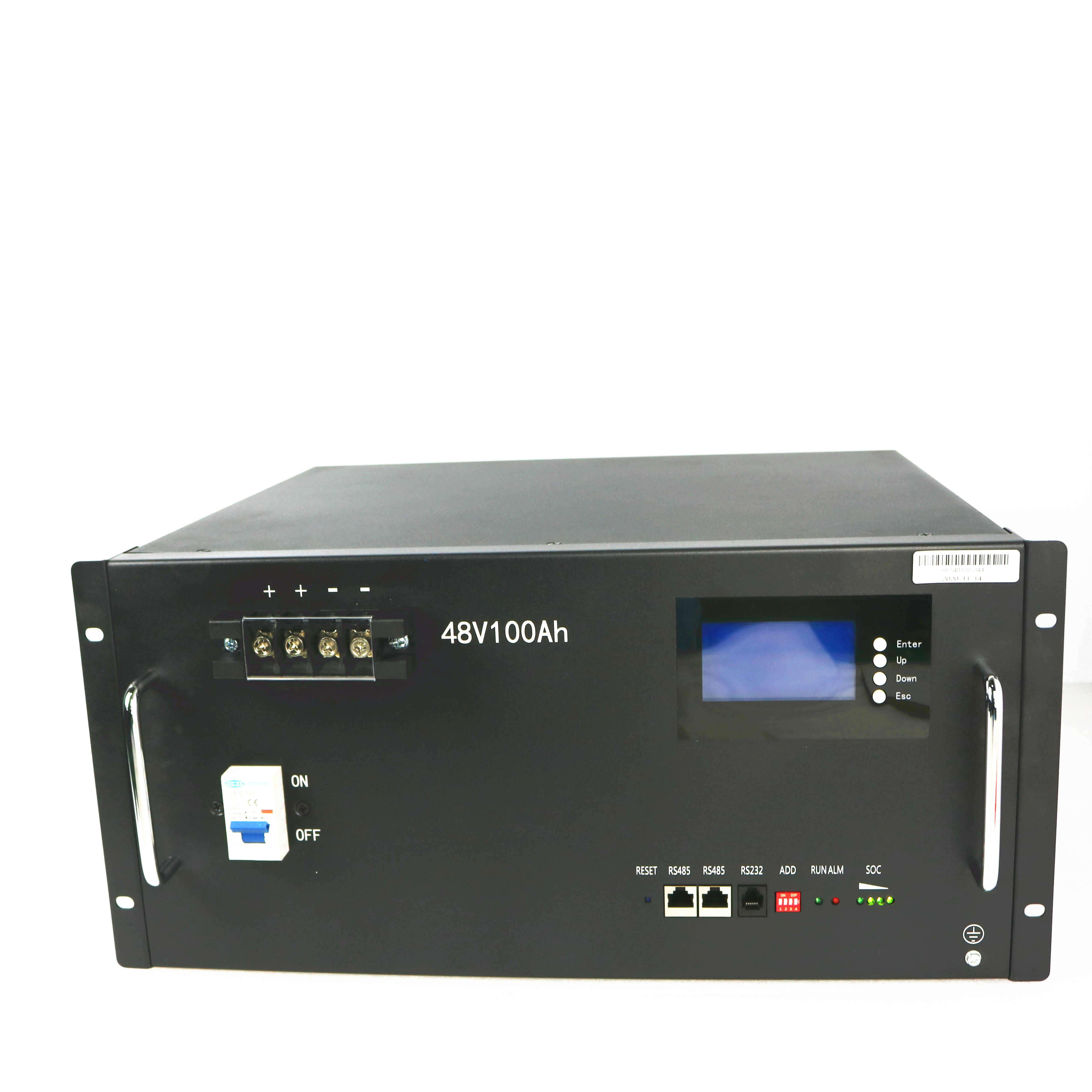 Перезаряжаемая литиевая lifepo4 48v 100ah e бытовая техника для системы хранения солнечной энергии/лодки