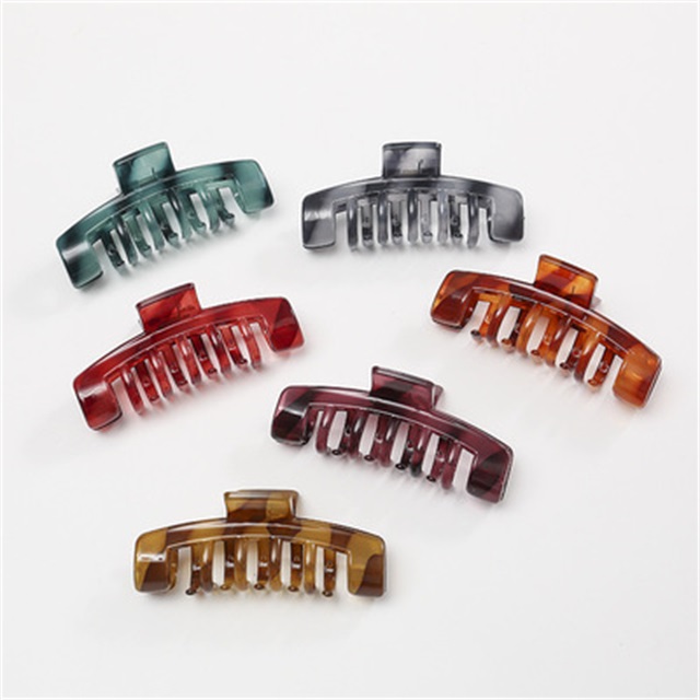 Ladies Hair Clips Shark The Back Of The Head Claw Jaw Clip Hair Accessories For Women Girl Hair Clamps