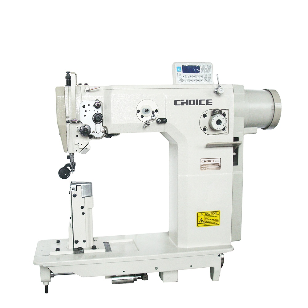 GC810-D3 Computerized Single Needle Post Bed Lockstitch Leather Bag Sewing Machine with auto footlifter auto thread trimmer