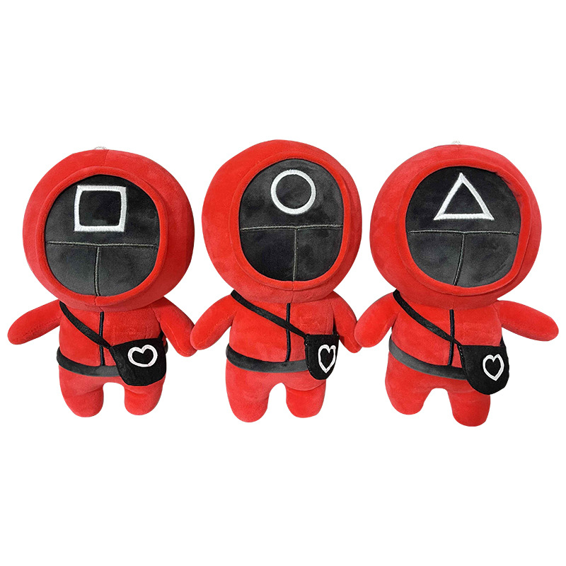 Hot Sale South Korea Squid Game Squid Game Dolls Wholesale Soldiers Dolls and Dolls Cross-border Plush Toys