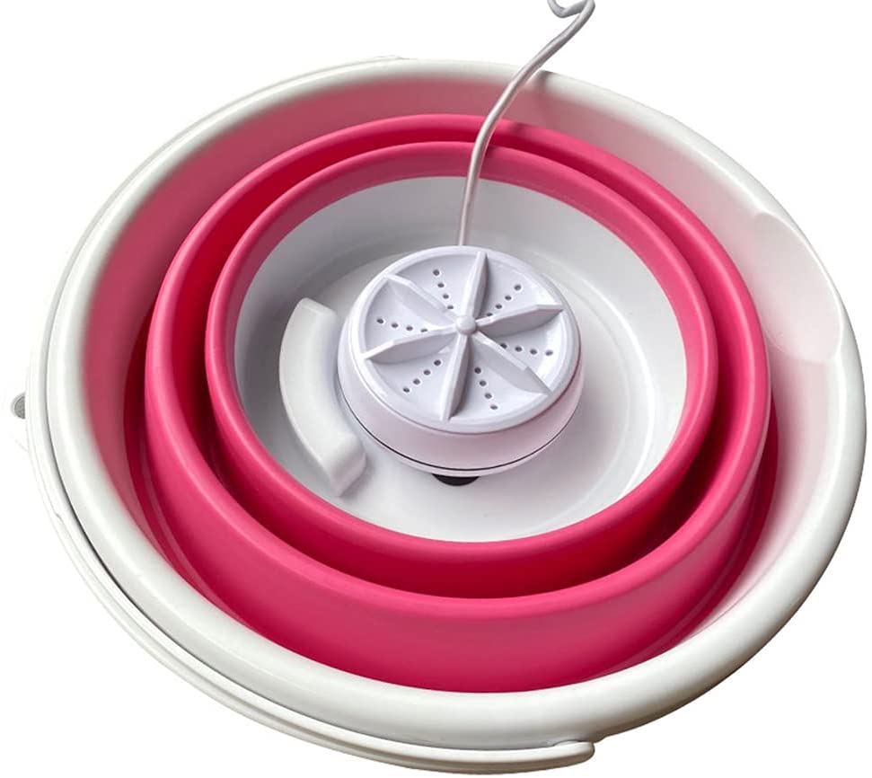Hot sale Portable USB Ultrasonic 10 lit Folding Washer Portable Mini Washing Machine