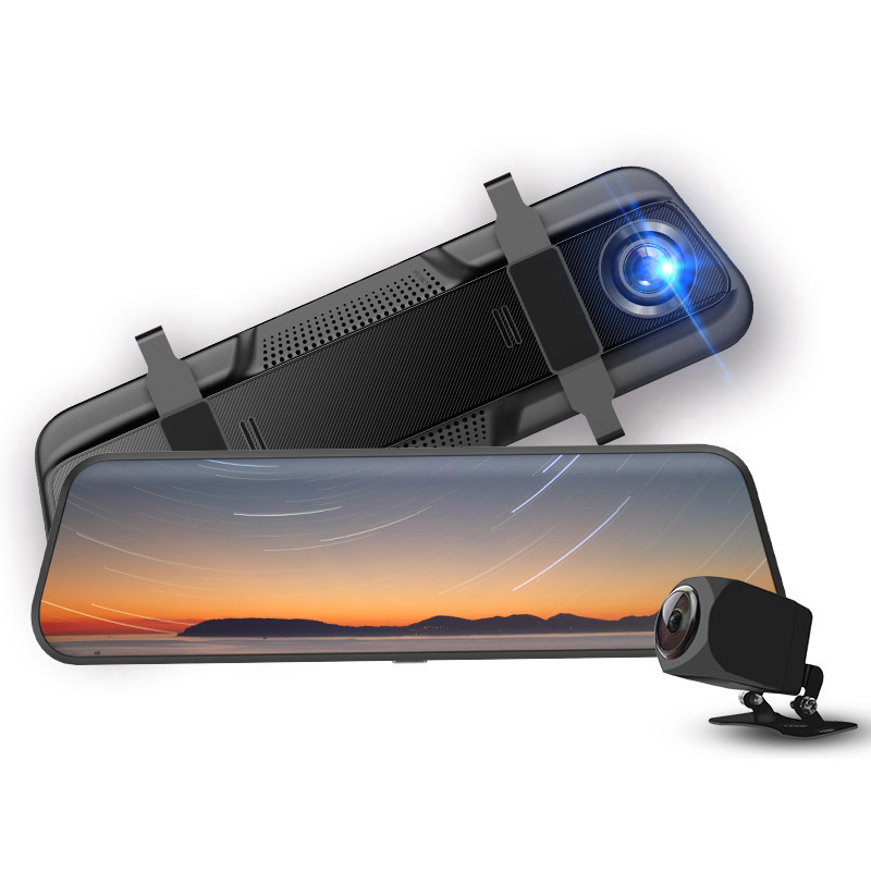 Gofuture 9,66 дюймовый IPS сенсорный экран 1080P FHD камера заднего вида