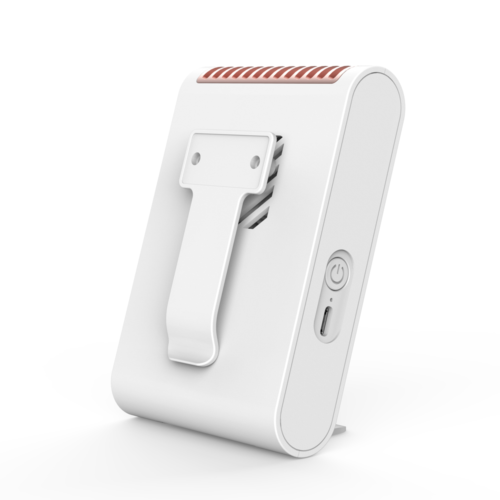 Usb Rechargeable Mini Waist Clip Fan Mini Pocket Fans Office Fan Desk Mini
