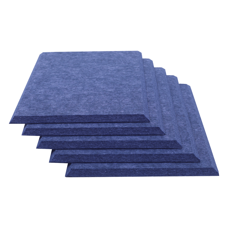 Noise Absorption Polyester Fiber Acoustic Board For Recording Studio Pet Acoustic Panels
