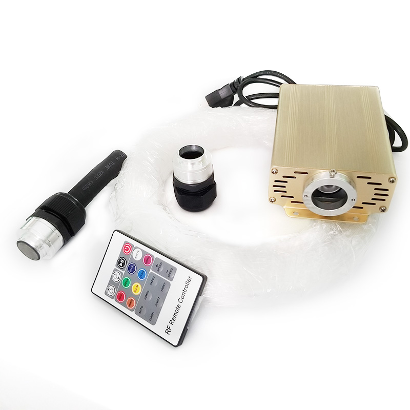 16 Вт RGB оптоволоконное освещение для автомобильной крыши, Потолочная звезда