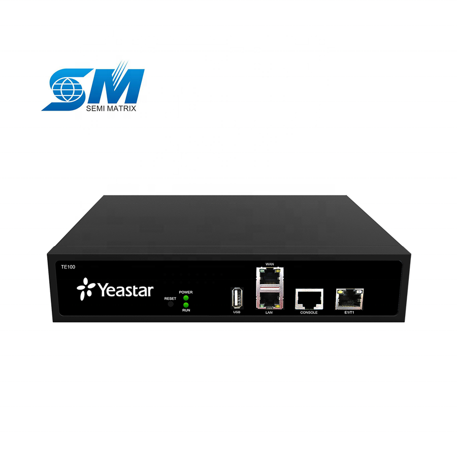 New original Yeastar TE Series E1/T1/PRI VoIP Gateway TE100 TE200