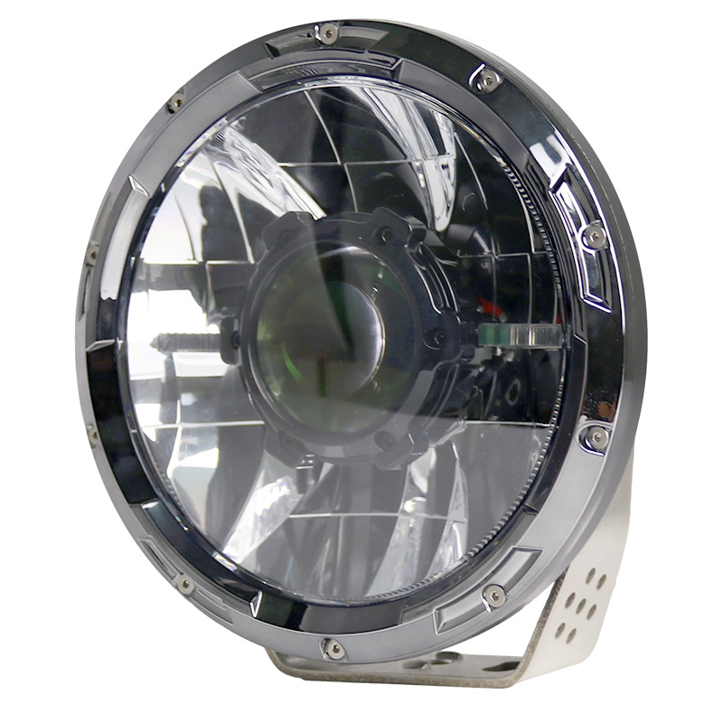 7 дюймовый круглый 60W ближнего и дальнего лазерный JK фары 12v 24v LED лазер фара дальнего света фар