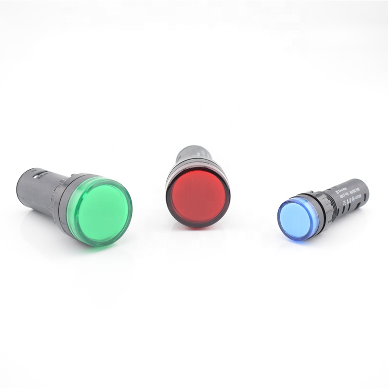 TAYEE light indicator 16 22mm indicator lamps AD17-22 AD17-16 24V R G Y W S
