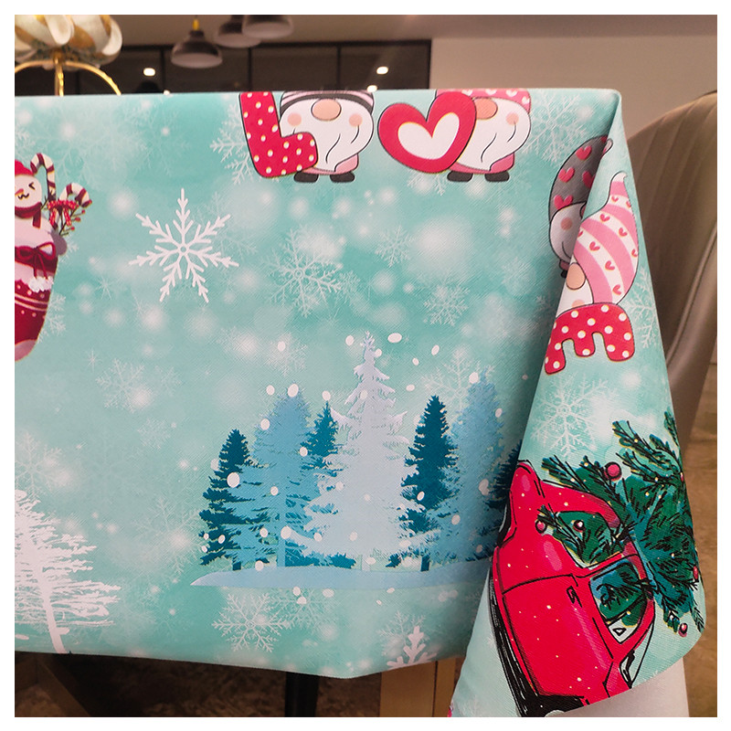 Christmas Decoration PVC Table Cloth