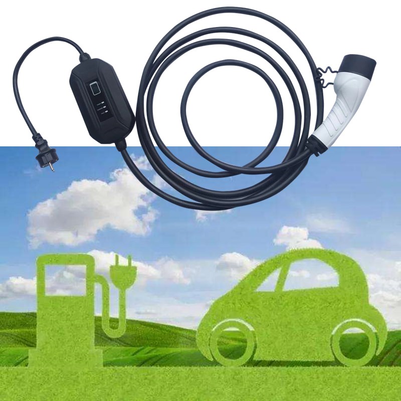 16A открытый быстрый Уровень 2 ev электрический автомобиль зарядный кабель