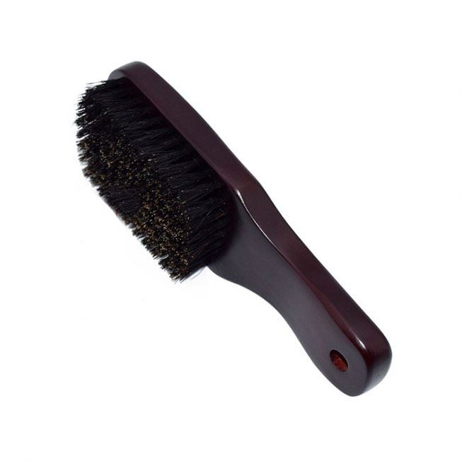 Mens beard comb boar bristle hair brush wooden handle long handle beard brushes