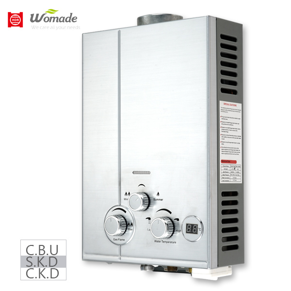 6L 7L с нулевым давлением для гейзеры tankless дешевые цилиндр газовая колонка медный тепловодник газовый баллон с горячей водой системы белый Живопись SKD/CKD