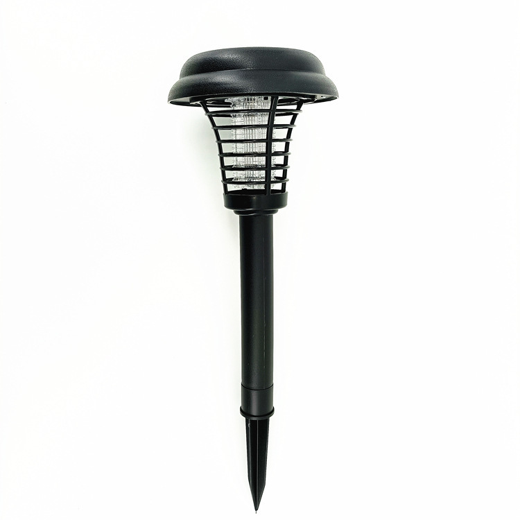 Outdoor Yard Garden Solar Powered UV kills electric mosquito killing lamp