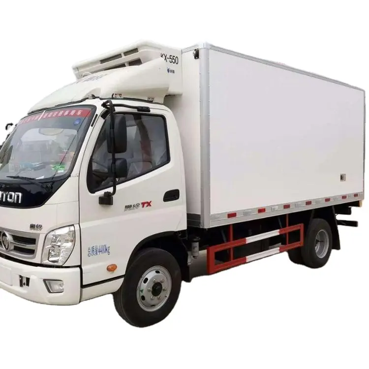New design freezer refrigerated van body truck blood transport truck