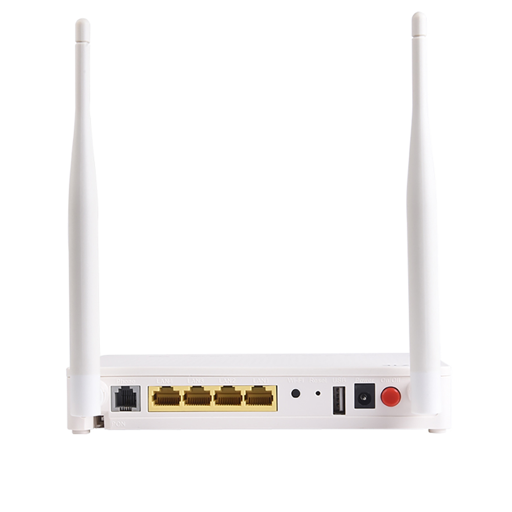 Новый оригинальный ZTE F660 V8 GPON XPON ONU ONT 1GE + 3FE + 1 горшок + 1USDB + Wifi 2,4G,antanna gain 5db