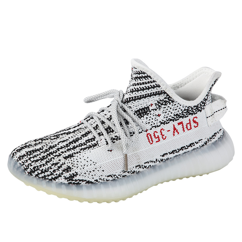 Мужская повседневная обувь, новая спортивная обувь yeezy 350, кроссовки, прогулочная Мужская Спортивная обувь для бега
