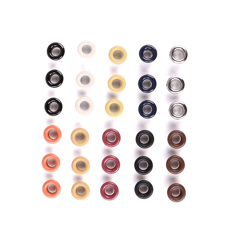 Custom Metal Garment Eyelets 5mm 6mm 8mm Brass Stainless Steel Eyelets Shoes