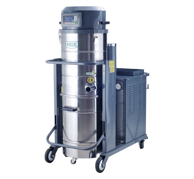 HEPA 380V самоочищающийся промышленный пылесос для работы с тяжелой пылью
