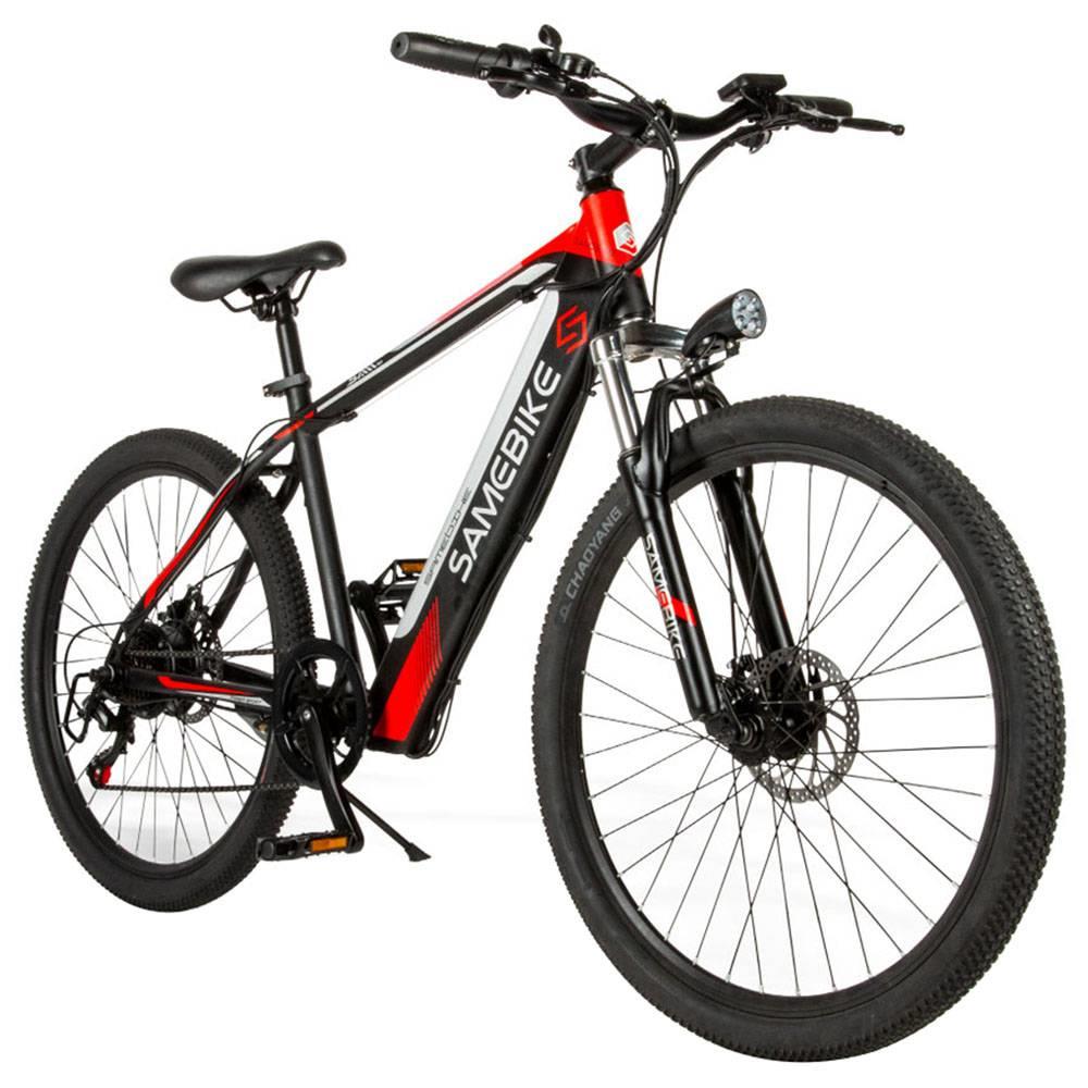 26 ''высокого качества SAMEBIKE SH26 электрический велосипед с переключением 21 скорости 250W 60 км пройденное расстояние в милях е-байка 36В 8Ah аккумулятор мотоцикла или электровелосипеда с толстыми покрышками внедорожных горный велосипед