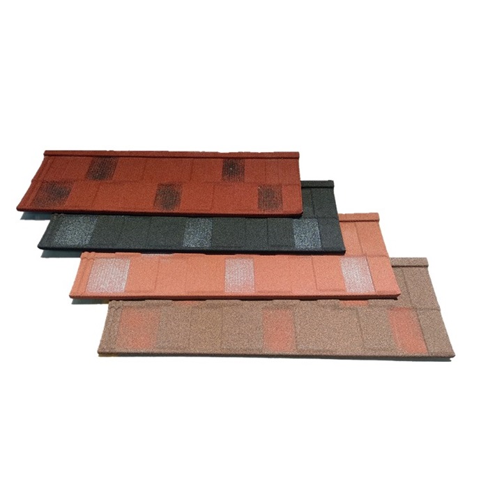 NIGERIA Hot Sale Corrugated Stone Coated Roofing Tile