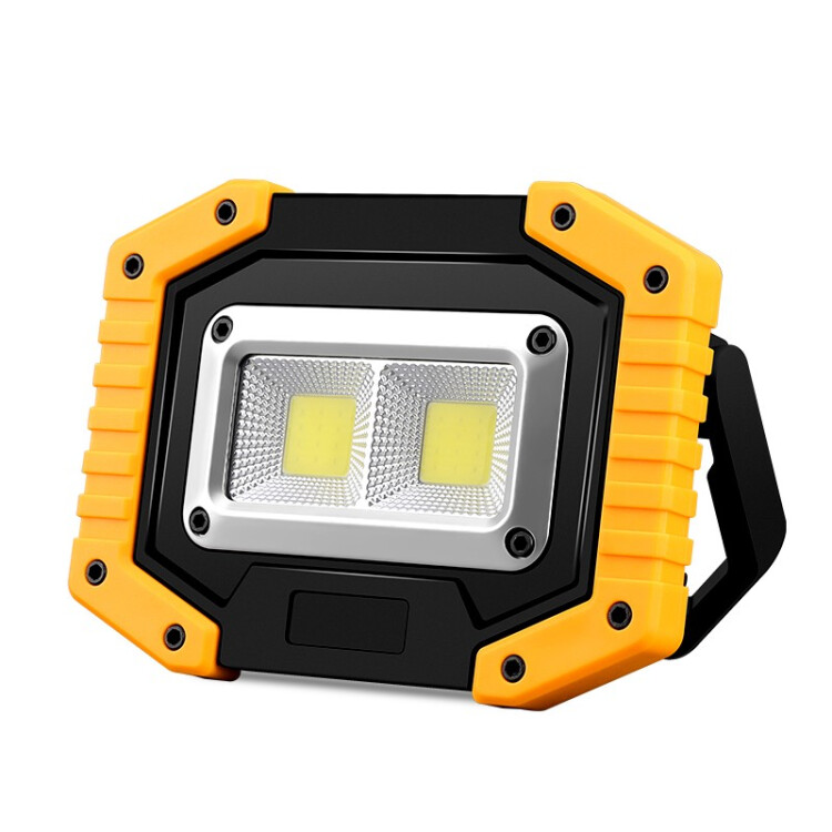 Portable LED Working Light Outdoor Emergency Charging COB Large Power Camping Lighting Lamp