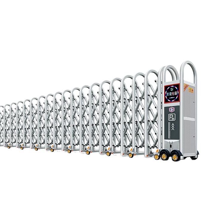 automatic foldable gate aluminum fashionable industrial gates