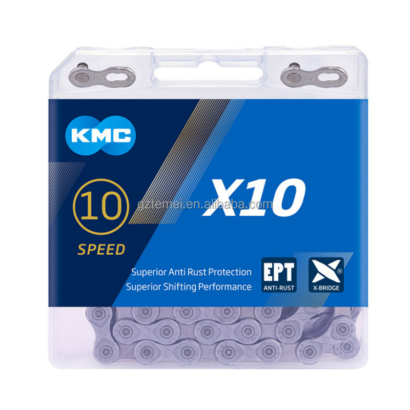 КМК X10 X10 EPT X10 EL MTB дорожный 10 S велосипедной цепи 116L 10 скоростей инструмент для демонтажа цепи велосипеда (волшебная кнопка Mountain с оригинальной коробке