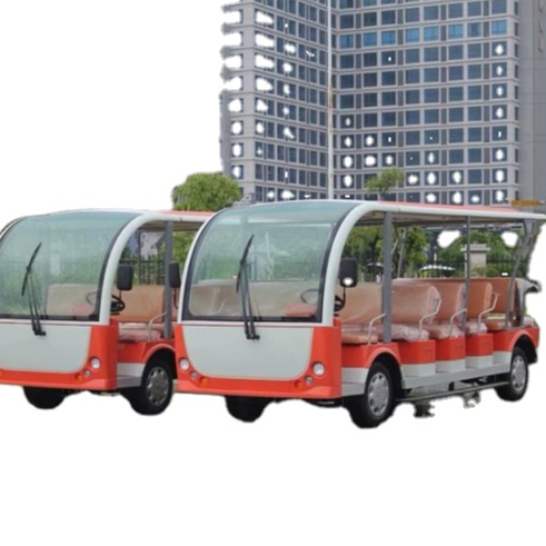 Электрический 23 местный автобус shutte на солнечной панели для курорта и осмотра достопримечательностей