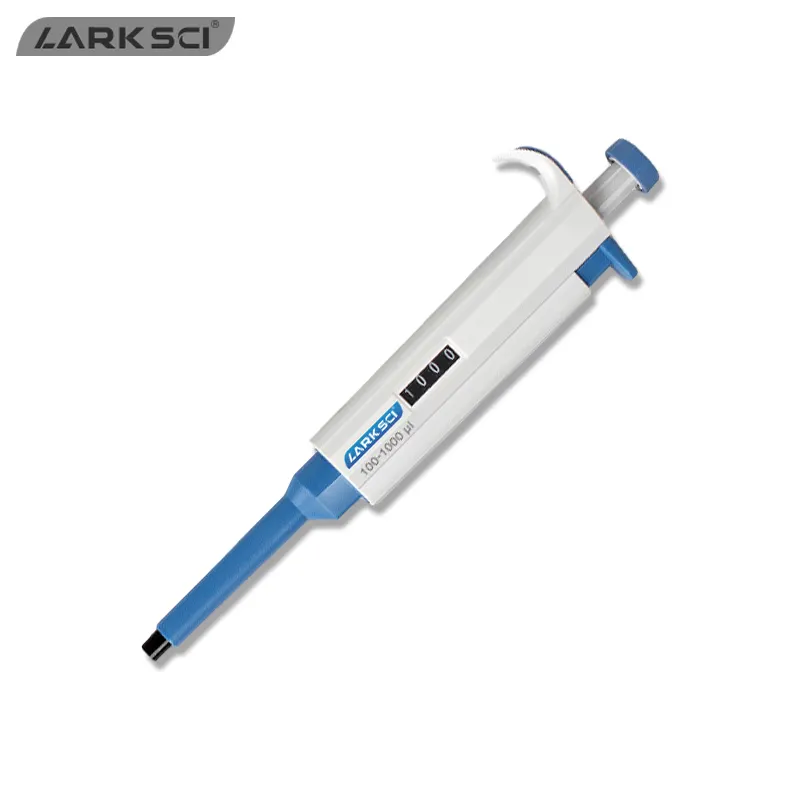 Adjustable Micropipette Larksci 0.1-10ml Digital Pipette/ Direct Reading Variable Volume Adjustable Autoclavable Micropipette