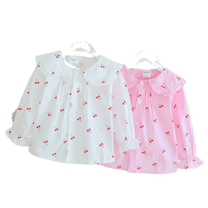 Рубашка для маленьких девочек, одежда, блузка, хлопковые рубашки для маленьких девочек, футболка, одежда