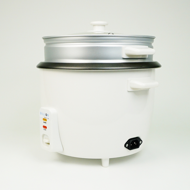 1.8L drum-shaped pot rice cooker with steamer rice cooker factory