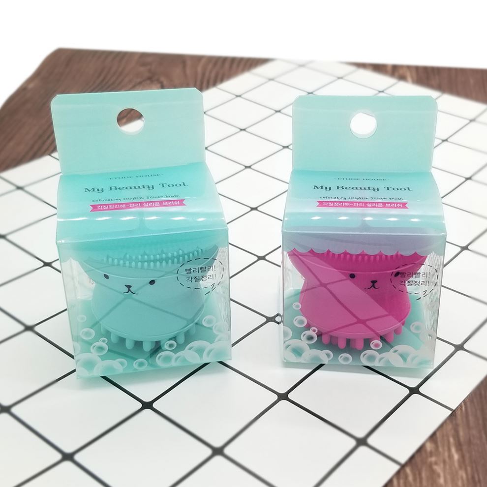 Stocked feature cheap Exfoliating Face Brush Silicon Facial Skin Pore Cleanser Scrubber Brush