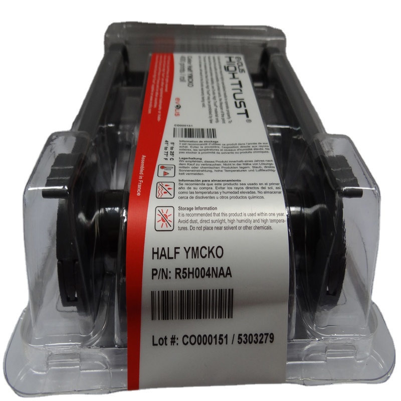 Полноцветная Лента Evolis Primacy R5F008S140 R5H004NAA YMCKO 300 изображений/рулон