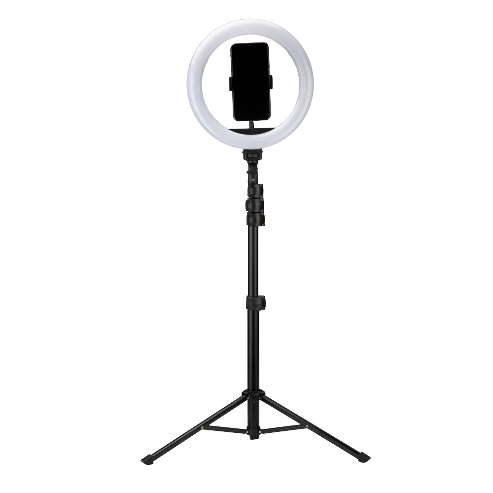 Fotopro Adjustable Ring light Stand Tik Tok Live Streaming SmartPhone Tripod
