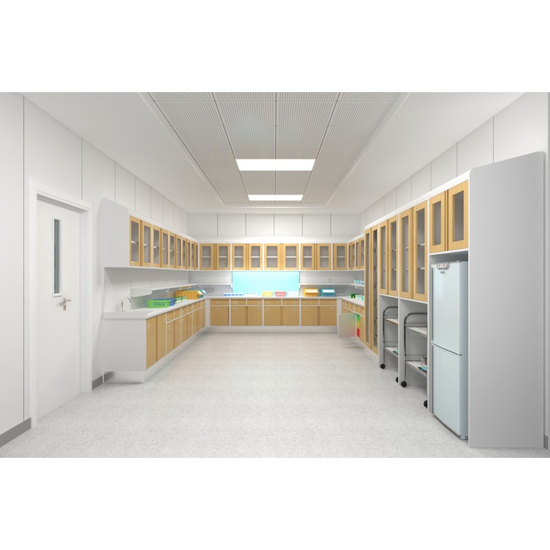 Hospital Furniture Medical cabinet Storage Workstation with Cabinet dental office cabinets with sink