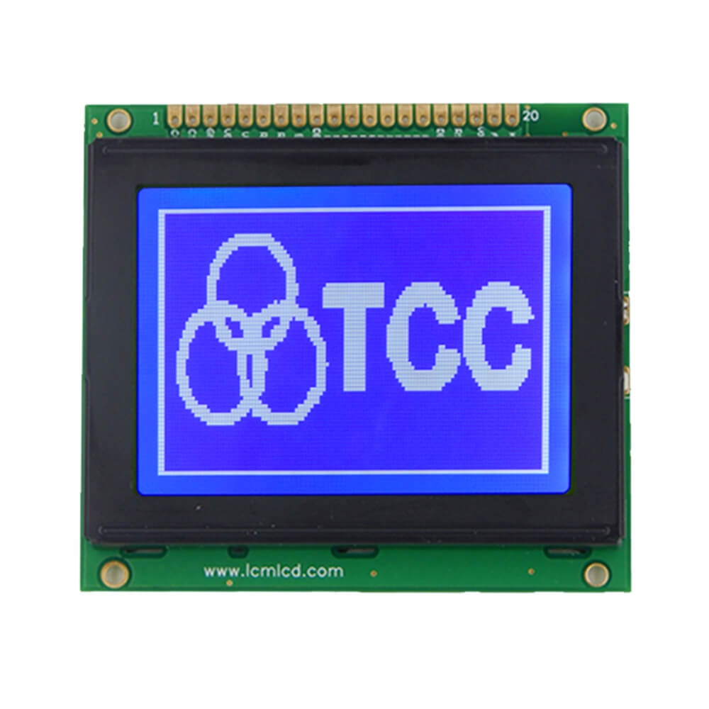 Монохромный графический ЖК-модуль TCC 128x64 20pin FSTN/STN, экран дисплея 12864