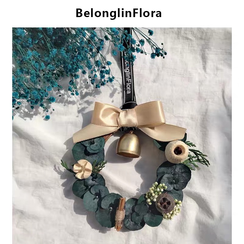 Оптовая природа оригинальность сушеные натуральные цветы эвкалипт wreathes для домашнего декора