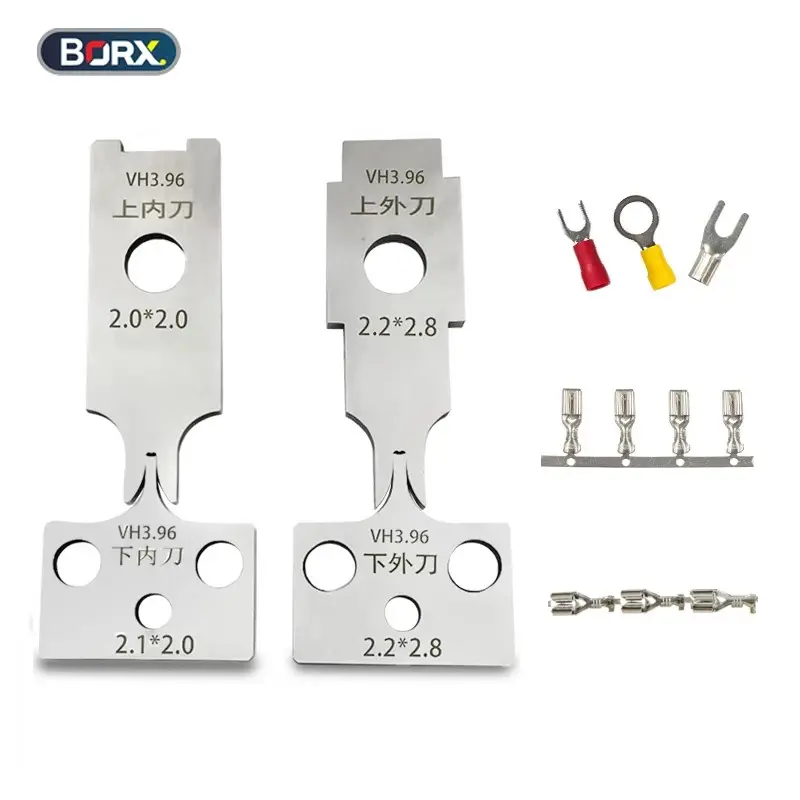 BORX jst Terminals Crimping Mold Blade Various Models And Specifications Blades For Terminal Machine Crimp Tools Accessories 4PC