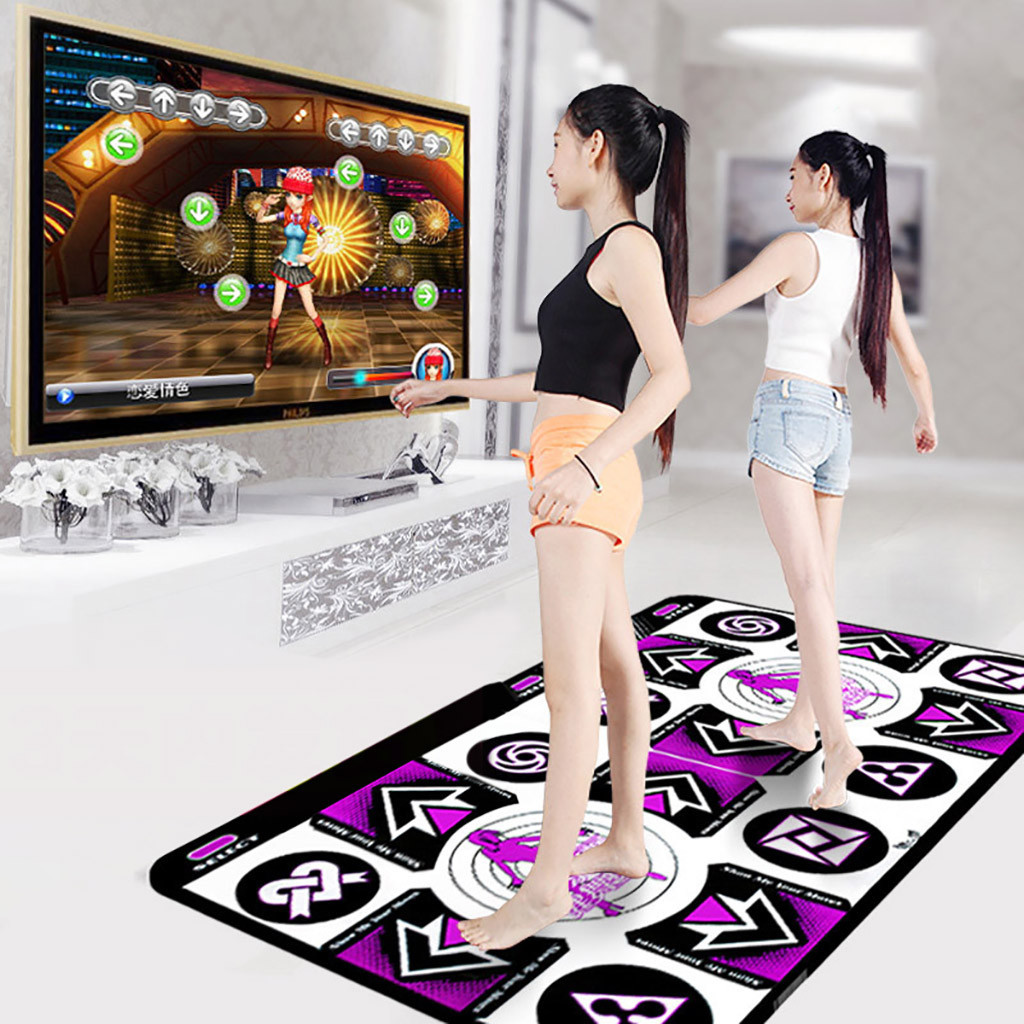 Семейная Игра, тренажерный зал, настоящая 3D танцевальная игра, музыка, двойные танцевальные подушечки для взрослых