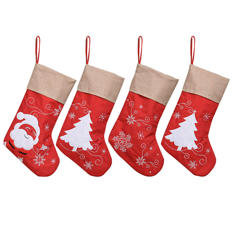 Christmas Decoration Supplies Gift Bag Cartoon Child Christmas Stockings