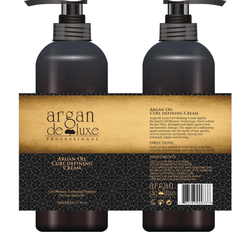 Argan De Luxe Argan Oil Curl Defining Cream