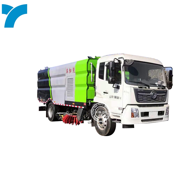 Dongfeng 4X2 10cbm Truck Mounted Vacuum Street Sweeper Road Cleaning Truck