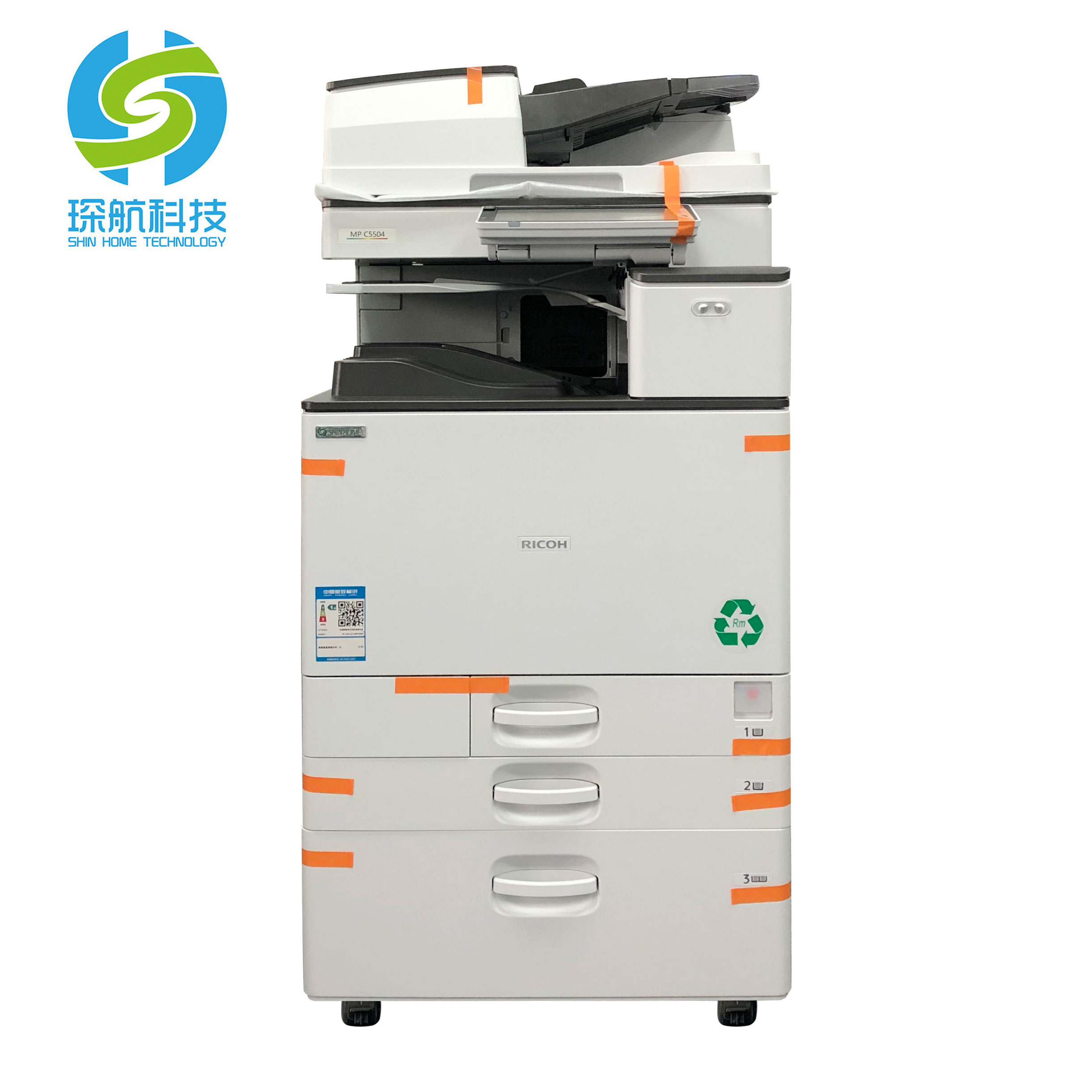 Б/у копировальная машина для принтера A3 для Ricoh MP C4504SP MP C5504SP копировальный принтер многофункциональная машина для цветной печати