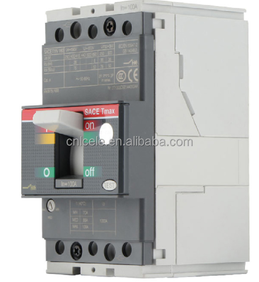 To supply CM1 NS NSX 63A 100A 160A 250A 400A 630A 800A 1000A 1250A 1600A 3 phase circuit breaker mccb
