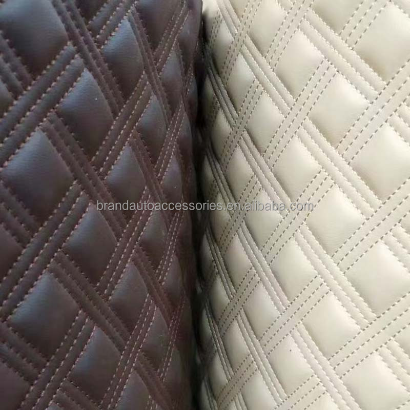 Wholesale Leather Material Car Floor Mat with EVA or XPE Antislip Wear-resisting 5D car mat